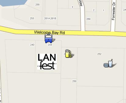 LANfest09 Map